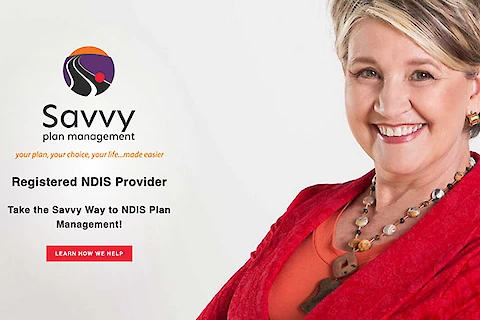 Professional and friendly website for an NDIS-approved plan manager